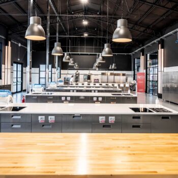 banco e postazioni cuochi della cucina red